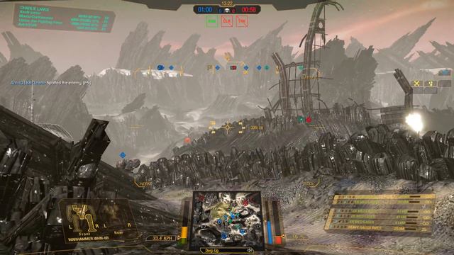 MechWarrior Online for recruits - Warhammer WHM-6R HeavyGauss 5xERML gameplay смотреть онлайн