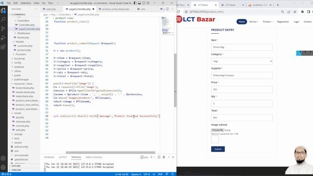 Expert PHP Laravel | E-Commerce Project | CRUD | Part-5 смотреть онлайн