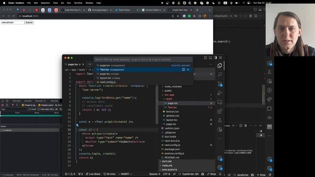 Let's GO create RSCs (React/Go server components) Part 6: Server Actions смотреть онлайн