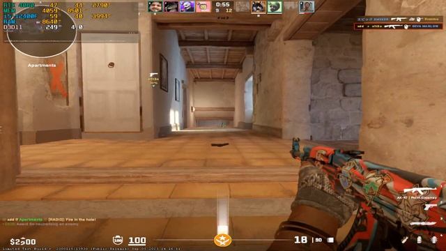 Counter-strike 2 : RTX 4060 + i5-12400F смотреть онлайн