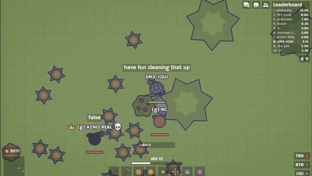 Moomoo.io: Trying out two rare setups (Stick boost and katana bow) смотреть онлайн
