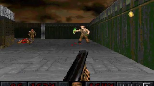 PSX Final Doom - Level 05: Catwalk смотреть онлайн
