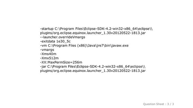 Windows : Can't start Eclipse - Java was started but returned exit code=13 смотреть онлайн