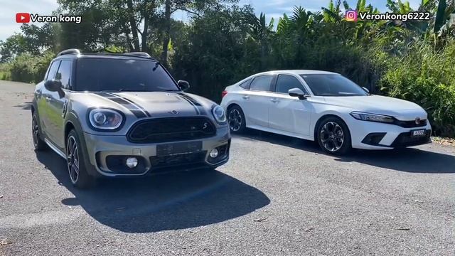 Honda Civic Fe 1.5T vs MINI Cooper S 2.0T (Episode.45) смотреть онлайн