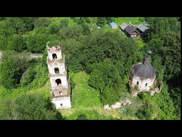 Тверская область. д. Скорынево. Церковь Николая Чудотворца. смотреть онлайн