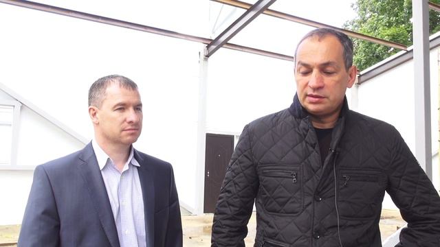 Строительство пожарного депо в Липицах смотреть онлайн