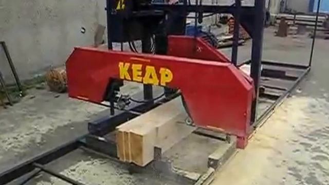 Ленточная пилорама КЕДР смотреть онлайн
