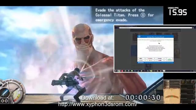 Attack on Titan Humanity in Chains 720p HD Gameplay Citra Emulator[DOWNLOAD-ROM] смотреть онлайн