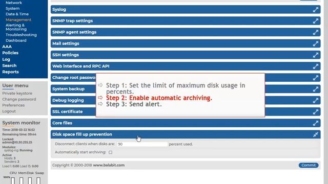 Preventing disk space fill up in SSB смотреть онлайн
