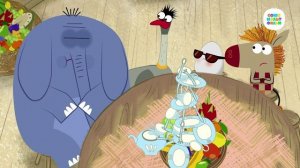 Зебра в клеточку -  15 серия. Посылка к обеду - Союзмультфильм HD