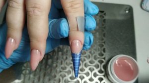 Коррекция нарощенных  ногтей ❤️