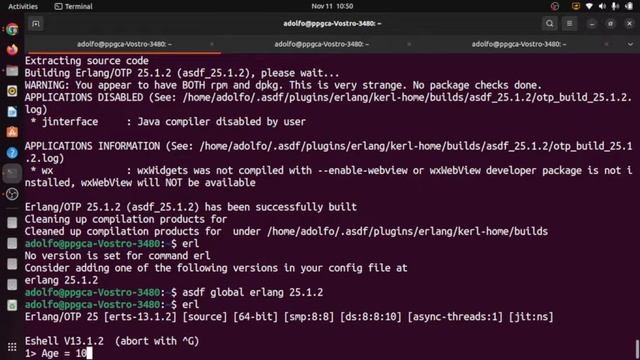 Installing Erlang 25.1.2 and Elixir 1.14.2 using asdf смотреть онлайн
