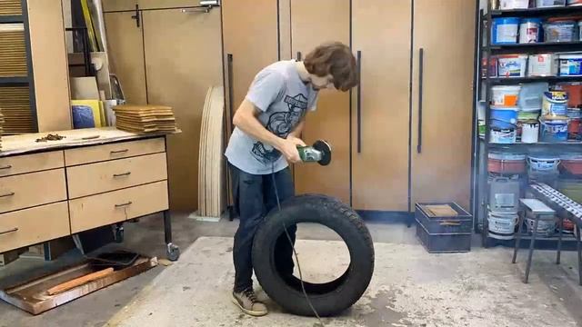 Лебедь из покрышки_1 смотреть онлайн