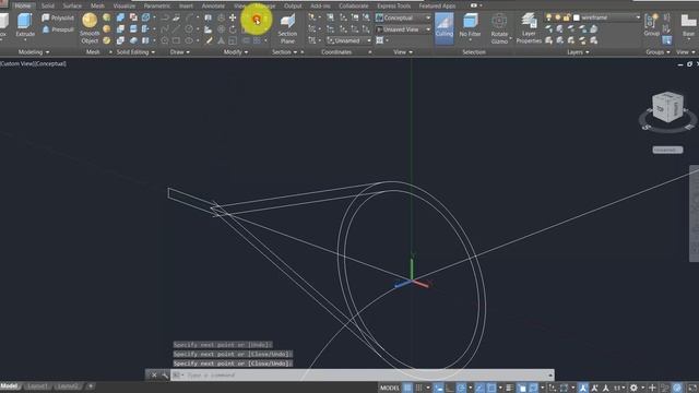 AutoCAD - How to create Wassily chair 3D смотреть онлайн