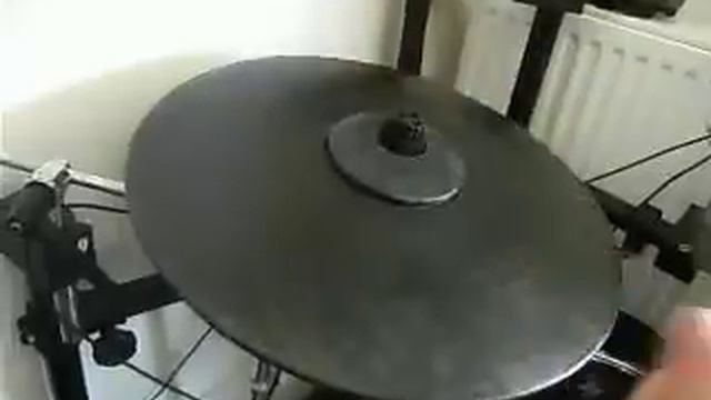 DIY 3 zone ride cymbal смотреть онлайн