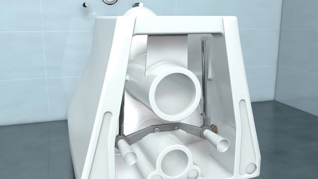Монтаж унитаза Duravit Viu Rimless