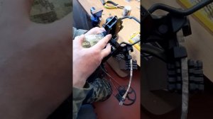 #Катушка для арбалета#рыбалка с арбалетом#выстрел из арбалета Кракен#