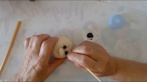 Мастер-класс - Изготовление головы куклы.  Старичка -Трудовичка из капрона. Схема утяжки Cabeza sof