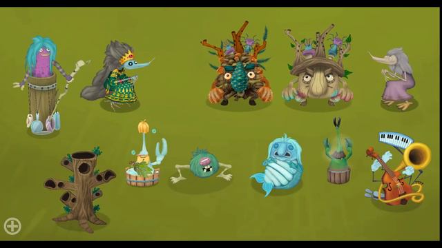 Evergreen Marsh - Only MSM TLL Monsters (My Singing Monsters: The Lost Landscapes)
