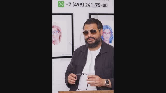 Уиллиам Ламберти Российско-Итальянский ресторатор, телеведущий -в салоне марочной оптики