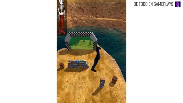 Falling Art Ragdoll Simulator Gameplay - All levels | Juegos de entretenimiento смотреть онлайн