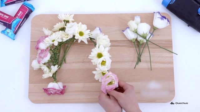 Как сплести венок из живых цветов на голову (Способ плетения цветочного венка) | Декатлон смотреть онлайн