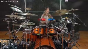 Из цикла «Еще раз, по настроению!» Boney M   Ma Baker  & Percussion cover by Kalonica Nicx