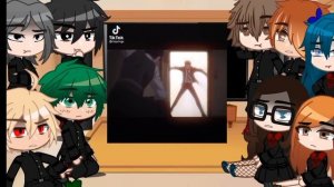 Deku's past classmates react to Deku Policeman AU.