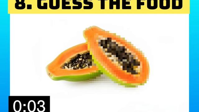 Guessing Game| Food Vocabulary