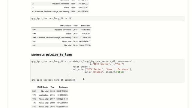 Long Data Format in Python Pandas смотреть онлайн