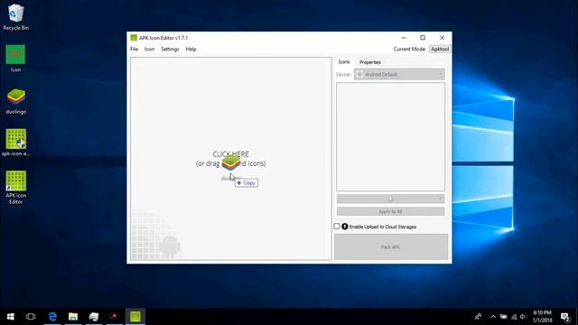 Modify an Android app's icon using APK Icon Editor смотреть онлайн