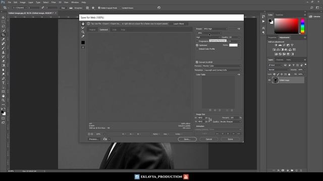 Photoshop Export Setting For Instagram 2023 | Episode 2 | Eklavya Production смотреть онлайн