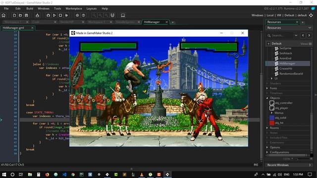 [07] Fighting Game | Hit System 2 | [GMS Tutorial] смотреть онлайн
