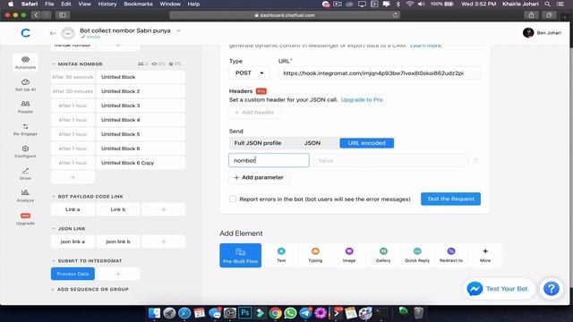Full Tutorial: Cara Integrate Chatbot Chatfuel ke Telegram смотреть онлайн