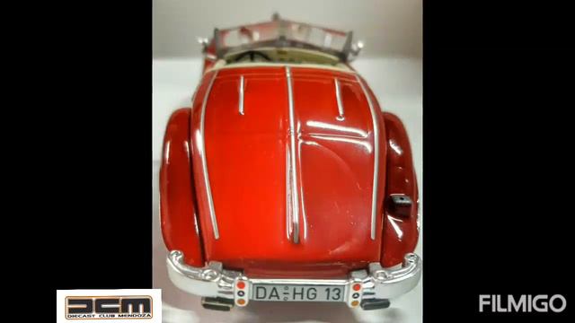 MERCEDES BENZ 540K 1936. AUTO A ESCALA 1/43. DCM DIECAST CLUB MENDOZA -DETALLES смотреть онлайн