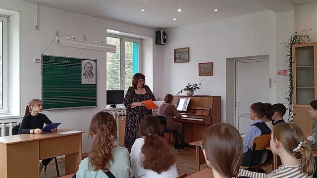 Открытый урок-концерт по музыкальной литературе 