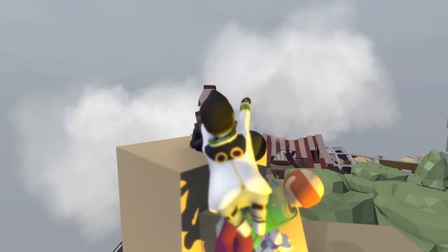 2023 играю с друзьями в прятки в игре Human fall flat смотреть онлайн