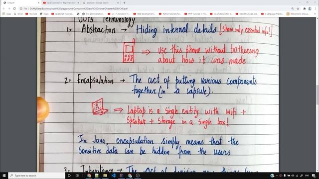 Java Tutorial: Basic Terminologies in Object Oriented Programming смотреть онлайн