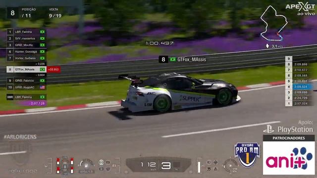 ARL ORIGENS Gran Turismo 7 - CATEGORIA PROAM 1 - 7ª Etapa смотреть онлайн