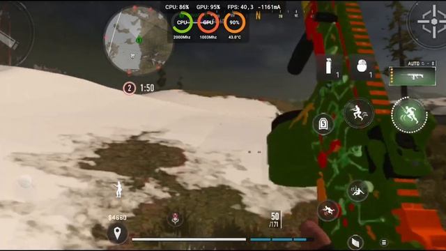 WARZONE mobile | test setprop performance v3 | Mediatek Helio G99 смотреть онлайн