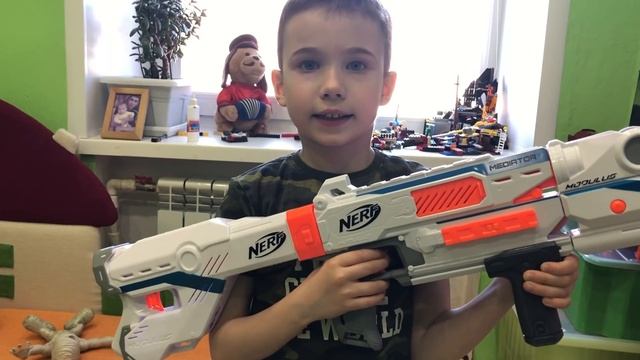 Nerf Game Alien vs Bogdan НЕРФ игра Папу Снова похитили ПРИШЕЛЬЦЫ смотреть онлайн