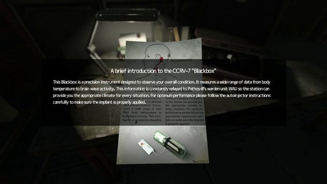 SOMA - Site Upsilon: CCRV-7 Black Box Introductory Note (Text Location) at Comms Center 1080p PS4 смотреть онлайн