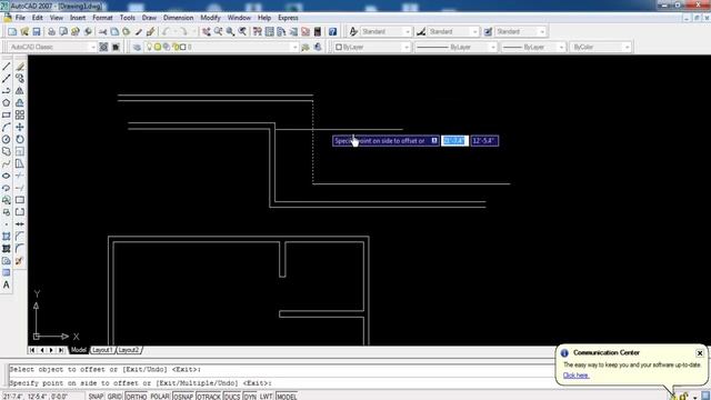 Autocad 2007 tutorial ( complete house plan in autocad 2d ) смотреть онлайн