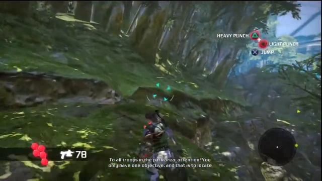 Bionic Commando - Easy place to do Bulldog's Eye Challenge смотреть онлайн