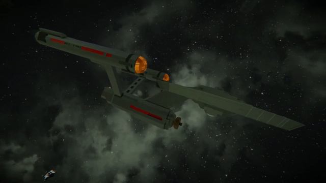 Star Trek TOS Theme: Featuring The U.S.S. Enterprise V2 (Xbox Space Engineers) смотреть онлайн