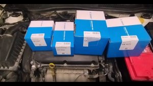 Замена подушек двс и кпп Опель Астра H