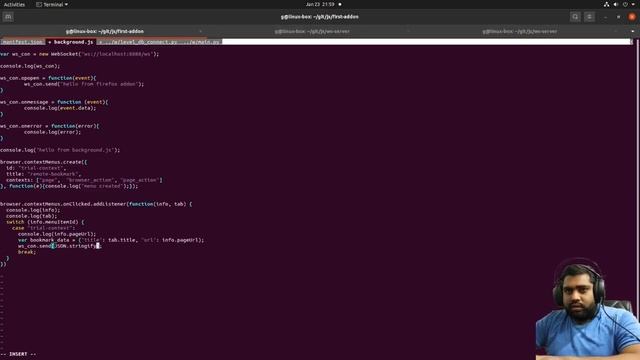 [Live Code]: Creating Simple Firefox Addon - 2