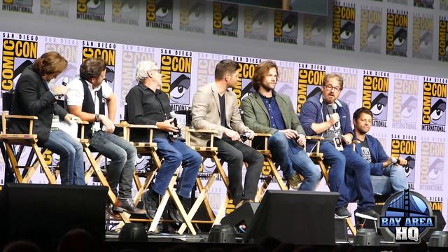 SUPERNATURAL Comic Con 2017 Full Panel Highlights Season 13 Reaction Interview смотреть онлайн