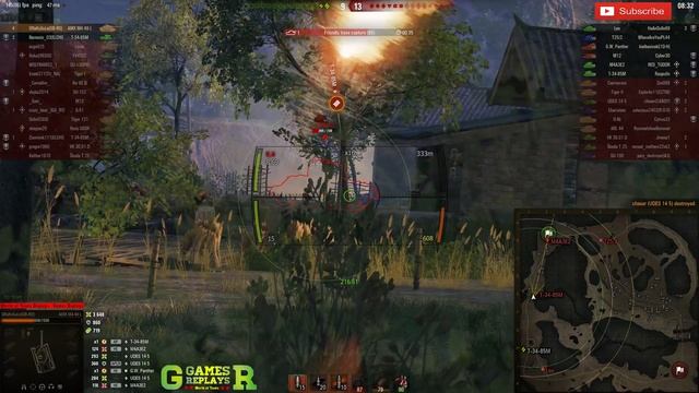 World of Tanks AMX M4 mle. 49 Liberté Replay - 10 Kills 5.6K DMG(Patch 1.6.1) смотреть онлайн