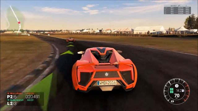 Project Cars Gameplay. W Lykan Hypersport Races on New Zealand Track -Ruapuna Park Club- смотреть онлайн